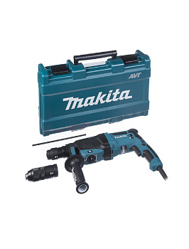 Перфоратор электрический Makita HR2631FT 800 Вт, 2,7 Дж, SDS-PLUS