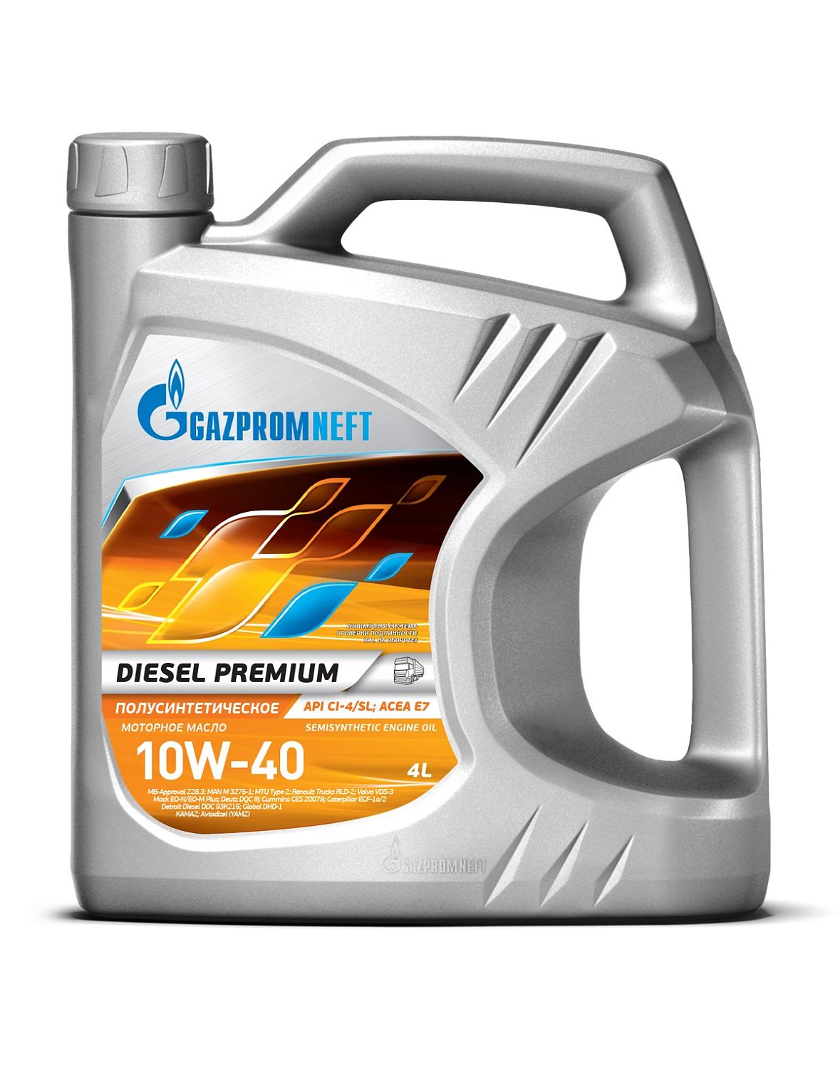 Моторное масло Gazpromneft Diesel Premium 10W-40 4л