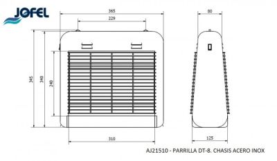 Электроловушка для летающих насекомых Jofel  AJ21510, до 200 м2