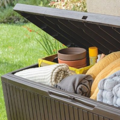 Сундук пластиковый Keter Springwood 305л коричневый