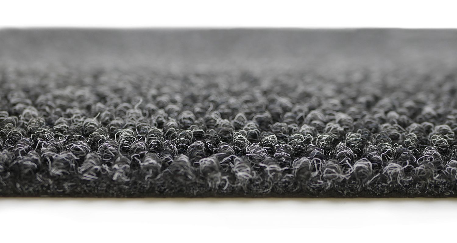 Коврик придверный ворсовый Magic Carpet, 60x40 см, чёрный