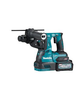 Перфоратор аккумуляторный Makita HR001GM201 XGT 40В, 2х4.0 Ач, 28 мм, 2,8 Дж, SDS-PLUS