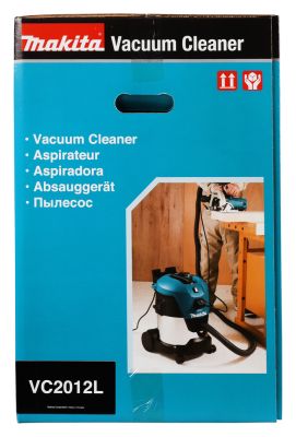 Профессиональный пылесос для сухой и влажной уборки Makita VC2012L 1000 Вт, 210 мбар, 20 л