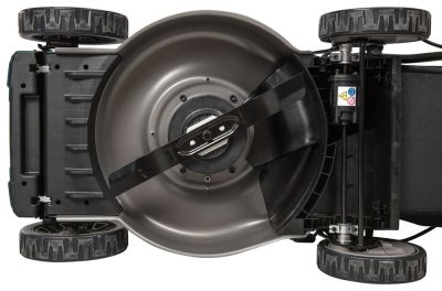 Газонокосилка аккумуляторная Makita LM002GT201 XGT 40v MAX, 1900 Вт, 53 см, 70 л, 1,5-5 км/ч, 4в1, (2xBL4050F; DC40RC)