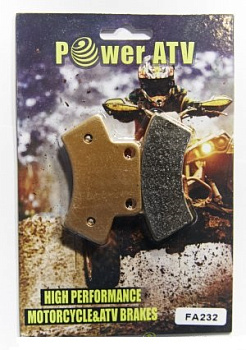 Колодки тормозные CFmoto Z6/Z8/u8w (parking) CFmoto Z6/Z8 ручного тормоза Poweratv FA232