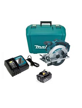 Пила дисковая аккумуляторная Makita DSS610RF LXT 18В, 165 мм, 3700 об/мин