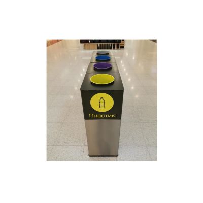 Урна "Аксиома" 4 секции на 208 л.