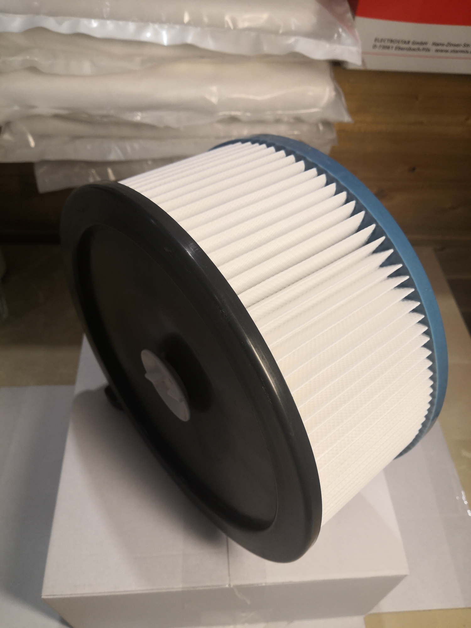 HEPA-фильтр синтетический для пылесосов STARMIX от 20 до 45 литров без виброочистки.