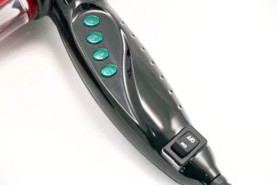 Фен с нефритом Jade Wind (красный)