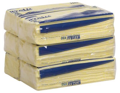 Протирочный материал Kimberly-Clark Wypall® X50 7443, желтый
