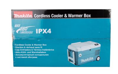 Холодильник аккумуляторный с функцией подогрева DCW180Z 18 В, DС - 12В, AC - 220В, 20 л, без акб и ЗУ