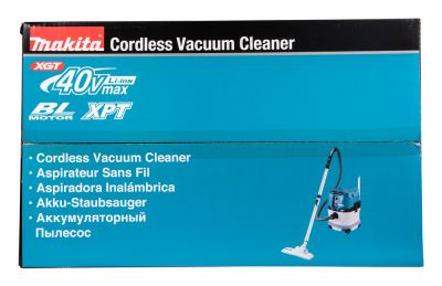 Пылесос аккумуляторный Makita VC003GLZ XGT 2х40В, 15л, без акб и ЗУ