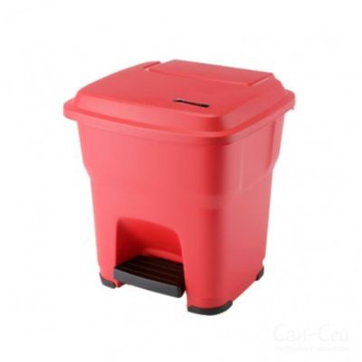 Vileda 137746 Гера контейнер пластиковый с педалью и крышкой 35 л