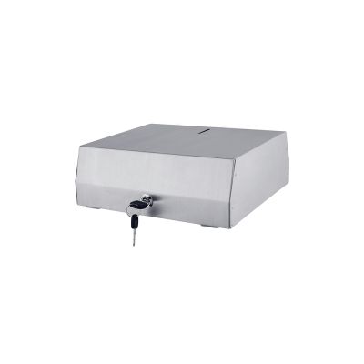 Диспенсер листовых полотенец "Популярный MAXI" металлический, полированный MERIDA AQP101