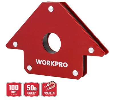 Фиксатор сварочный магнитный 100 мм 4-х позиционный WORKPRO