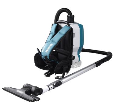 Пылесос ранцевый аккумуляторный Makita DVC261ZX11 LXT 18В X2, 110 мбар, 2 л, без акб и ЗУ