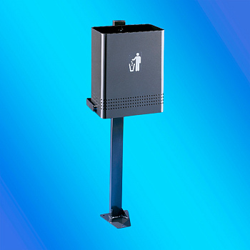 Урна прямоугольная Jofel AL71910 графит, 30л