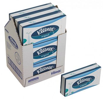 Гигиенические салфетки для лица Kimberly-Clark KLEENEX 8824 трехслойные