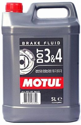 Тормозная жидкость MOTUL DOT 3&4 Brake Fluid (5л.)