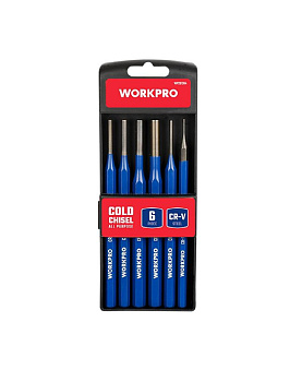 Набор выколоток 6 шт WORKPRO
