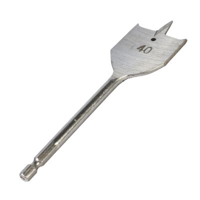 Сверло PATRIOT по дереву перовое 40 мм х 150 мм, 1 шт в блистере