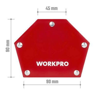 Фиксатор сварочный магнитный 87 мм 6-ти позиционный WORKPRO