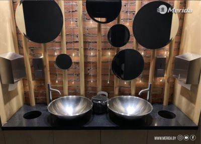 Дозатор жидкого мыла "MERIDA STELLA" MINI DSP102