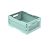 Ящик складной с кнопками-фиксаторами мята АП 483, комплект 14 штук