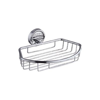 Мыльница Ledeme решётка хром 3528-2