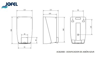 Дозатор для мыла Jofel AC82000