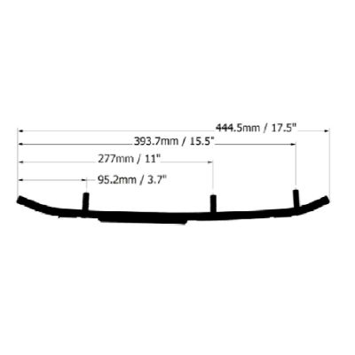 Коньки лыж для Polaris