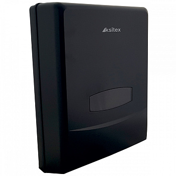 Диспенсер листовых полотенец Ksitex TH-8135B (черный)