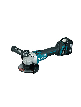 Угловая шлифмашина аккумуляторная Makita DGA504RF LXT 18В, 125 мм, 8500 об/мин