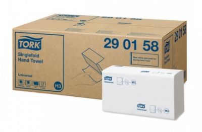 290158 Tork листовые полотенца Singlefold сложения ZZ