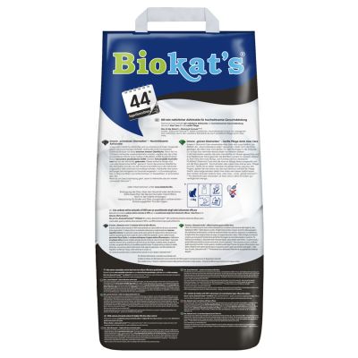 BIOKAT'S Diamond Care CLASSIC наполнитель комкующийся с активированным углем 8л