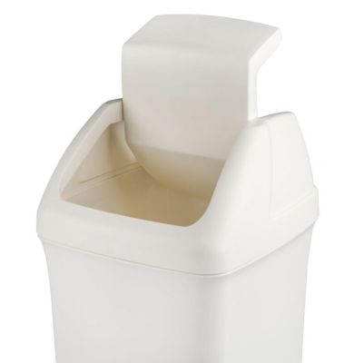 Мусорное ведро с поворотной крышкой Datum Push 12 л.