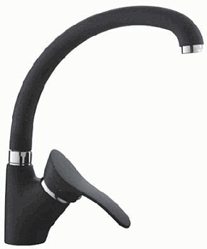 СМЕСИТЕЛЬ ДЛЯ КУХНИ LEDEME L4101F, ГРАНИТНЫЙ ЧЕРНЫЙ