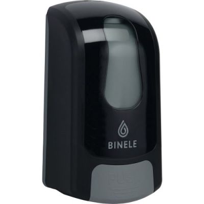 Диспенсер BINELE mFoam для мыла-пены наливной, 1л. черный, арт. DF01RB
