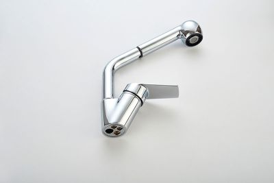 СМЕСИТЕЛЬ ДЛЯ КУХНИ LEDEME L6040, ЭКО-КАРТРИДЖ, С ВЫТЯЖНОЙ ЛЕЙКОЙ