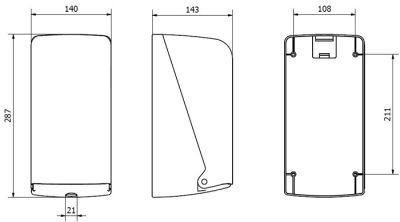 Диспенсер для бумажных полотенец Jofel AG32000