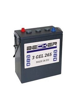 Тяговая аккумуляторная батарея Becker 6V, 265Ah
