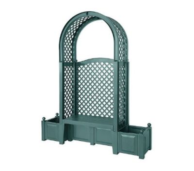 Садовая скамейка KHW Амстердам, зеленая