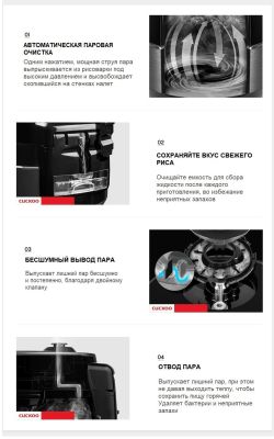 Рисоварка индукционная на 10 порций Cuckoo CRP-CHP1010FD