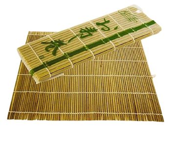 Циновка бамбуковая для Роллов Макису 24x24 см