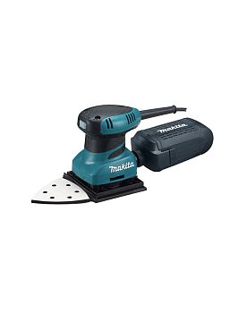 Вибрационная шлифовальная машина электрическая Makita BO4565 200 Вт, 112х102, 114x102 мм, 14000 об/мин