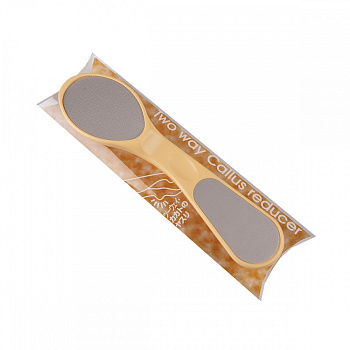 Шлифовка для огрубевшей кожи ног оранжевая L170 мм / 38 г Seki Edge Япония