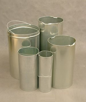 Внутренняя емкость для урн оцинкованная 230