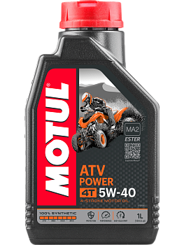 Моторное масло MOTUL ATV Power 4T 5W40 (1 л)