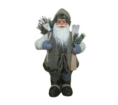 Фигурка Дед Мороз 60 см (серый)