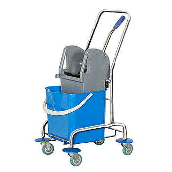 Тележка уборочная с механическим отжимом 02.127